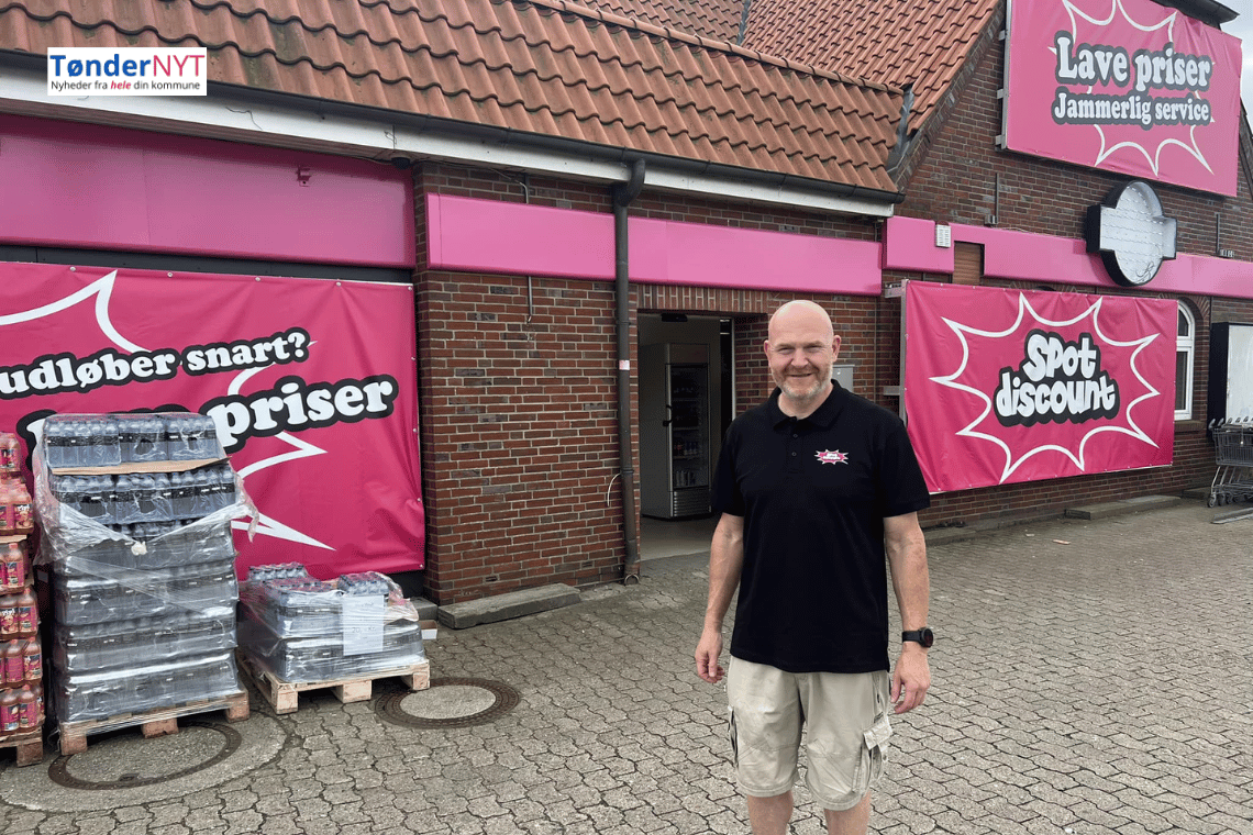Ny grænsebutik i Süderlügum er åbnet lørdag
